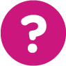 Pink Question Mark Icon